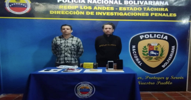 Capturados en Táchira dos terroristas con explosivos C-4 provenientes de Colombia