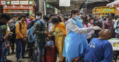 Disminuyen los casos activos de COVID-19 en La India