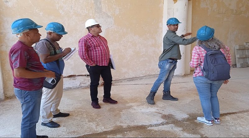 IPC y MinCultura inspeccionan restauración de la Maestranza César Girón