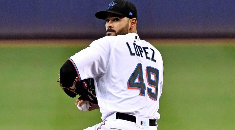 Pablo López brilló en el montículo ante los Dodgers
