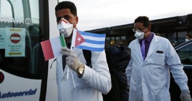 Unos 500 médicos cubanos llegarán al sur de Italia ante falta de personal