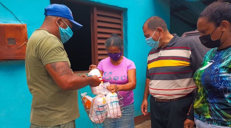 Misión Alimentación se desplegó en Urachiche para distribuir más de mil combos proteicos