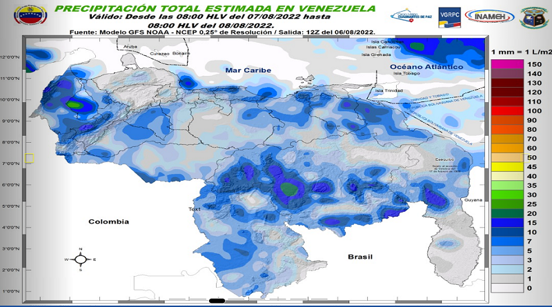 Pronostican nubosidad y lluvias con actividad eléctrica en varios estados del país
