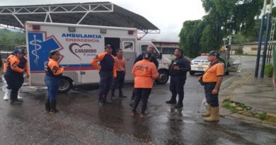 Atienden emergencia tras afectaciones por desbordamiento de Río Mariara en Carabobo