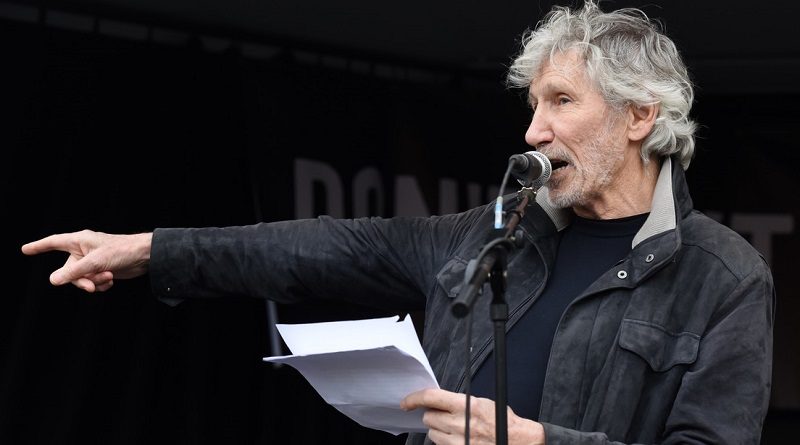 El cofundador de Pink Floyd y leyenda del rock británico Roger Waters (Gustavo Valiente / www.globallookpress.com)