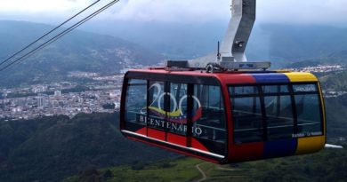 Finaliza la primera etapa del sistema teleférico Mukumbarí