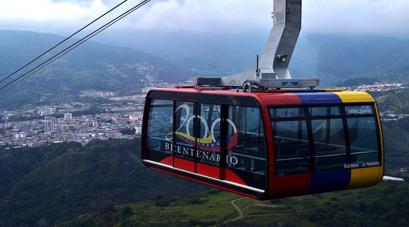Finaliza la primera etapa del sistema teleférico Mukumbarí