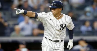 Oswaldo Cabrera conecta su primer Grand Slam en las Grandes Ligas