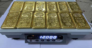 Aduana de Bombay confisca 12 kilos de oro ocultos en cinturón especial