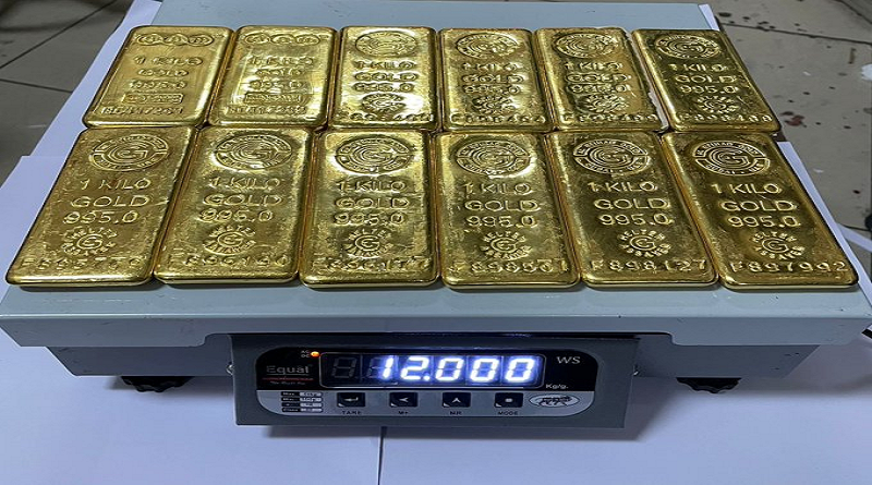 Aduana de Bombay confisca 12 kilos de oro ocultos en cinturón especial