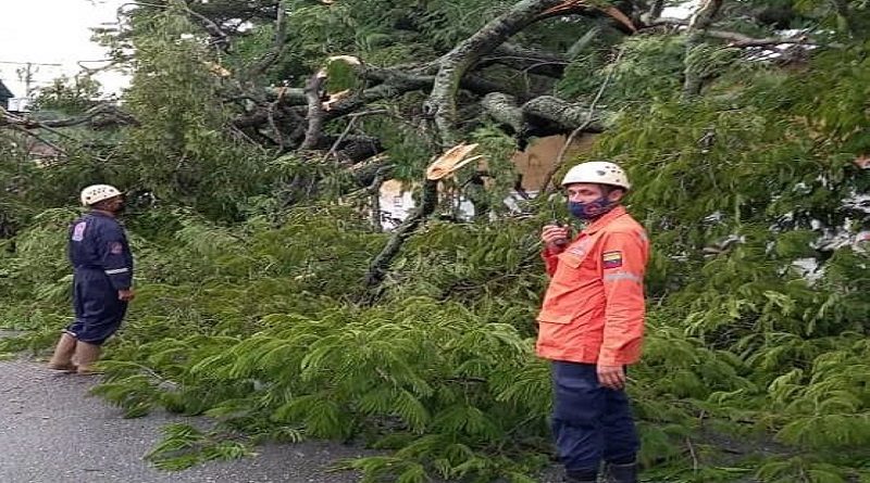 Atienden afectaciones causadas por lluvias registradas en Trujillo