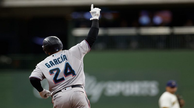 Avisaíl García conectó Grand Slam para darle el triunfo a los Marlins