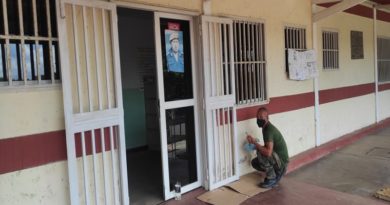 Bricomiles reparan Consultorios Médicos Populares en Santa Lucía