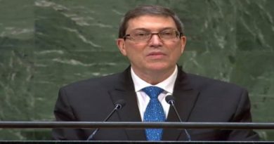Cuba advierte que el bloqueo es un acto de guerra económica en tiempo de paz