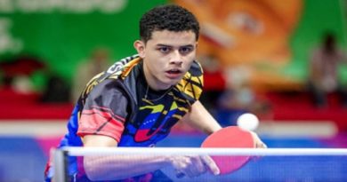 Venezuela define su equipo de tenis de mesa para los Juegos Suramericanos 2022