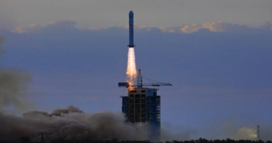China envió un nuevo satélite a la órbita planificada desde el Centro de Lanzamiento de Satélites de Jiuquan ubicado en el desierto de Gobi, en el noroeste de China