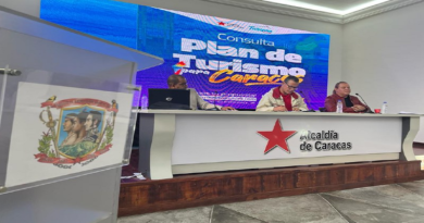 Consulta sectorial del Plan de Turismo para Caracas se hará el 15 de septiembre