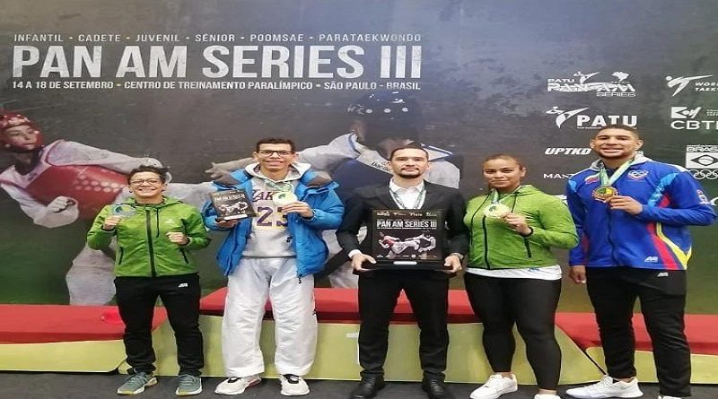 Venezuela obtiene dos Oro, una Plata y un Bronce en el Pan-Am Series III G2 de Taekwondo