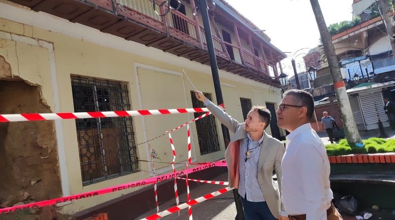 Rehabilitaran Casa Steinvorth en Táchira