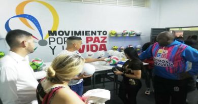 Movimientos Somos Venezuela y por la Paz y la Vida firman alianza de apoyo al deporte
