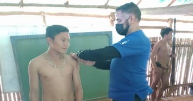 Jornada de salud favorece al pueblo indígena Eñepa y Hotti en Bolívar