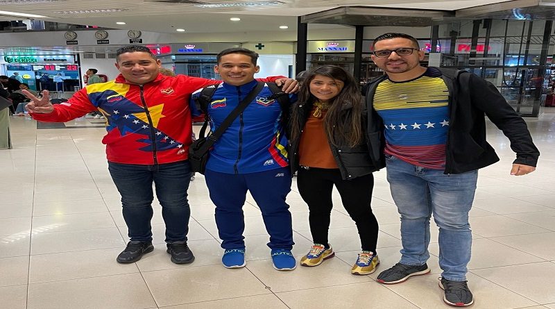Delegación venezolana arriba a Paraguay para Juegos Suramericanos Asunción 2022﻿