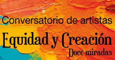 Realizan conversatorio con artistas que participan en exposición “Equidad y Creación”