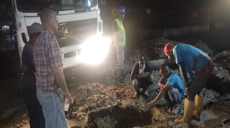 Ejecutan trabajos de mantenimiento en banco de pozos de San José