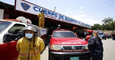 Reinauguran cuartel de bomberos de Pampero en Miranda