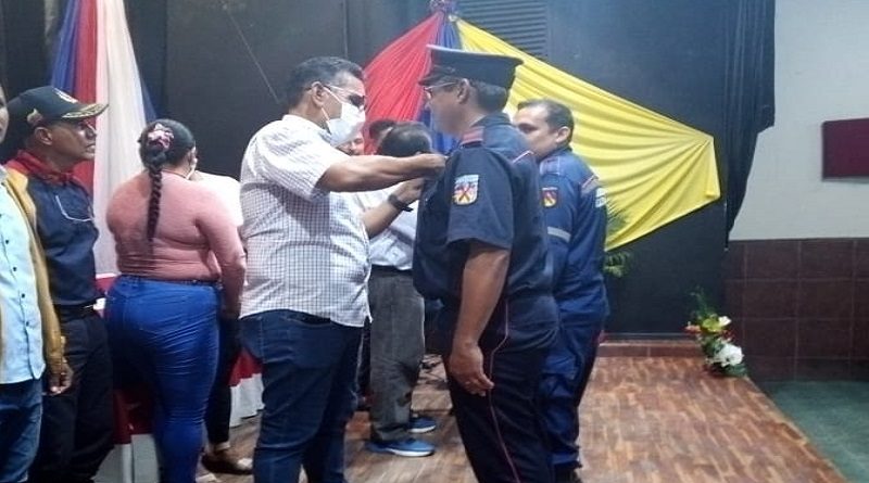 Reconocen labor de Bomberos de Santa Lucía en Miranda
