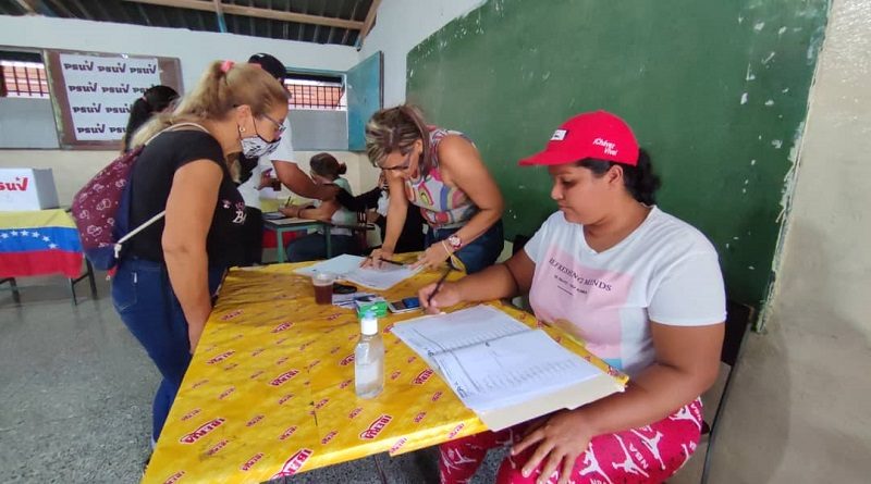 En Aragua el PSUV concretó con éxito elección de UBCH