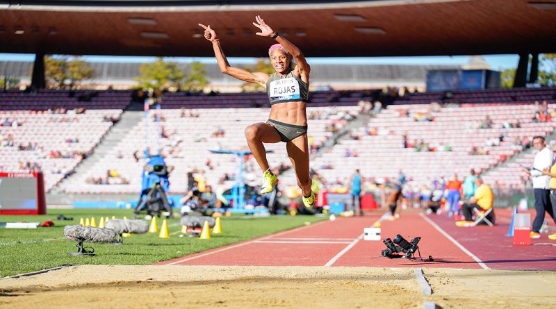 Yulimar Rojas reeditó su título mundial de salto triple en la Liga de Diamante en Zúrich