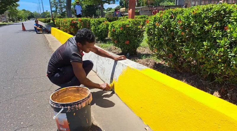 Inician trabajos de optimización vial de principales avenidas en Sotillo estado Monagas