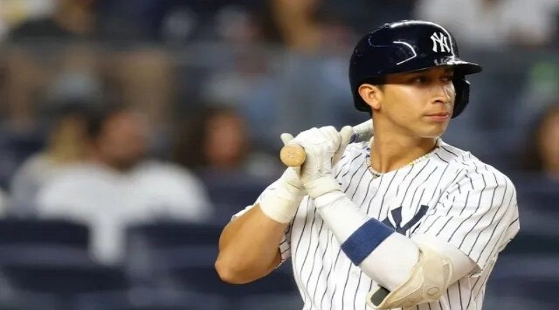 Oswaldo Cabrera conectó su primer jonrón en las Grandes Ligas