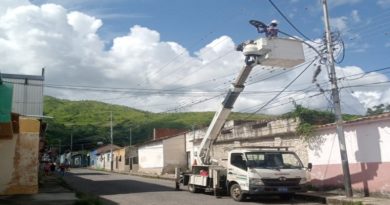 Rehabilitan más de 500 puntos de alumbrado público en vías expresas y sectores de Aragua