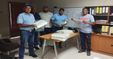 Empresa Polyplast recibe una tonelada de materia prima para iniciar operaciones