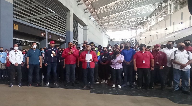 Poder Popular crea 69 Comités de Pueblo Usuario del Metro de Caracas