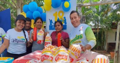 Distribuyen combos de proteínas a familias del sector La Pradera en Monagas