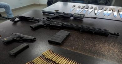 Incautan armas y municiones en cárcel de Ecuador