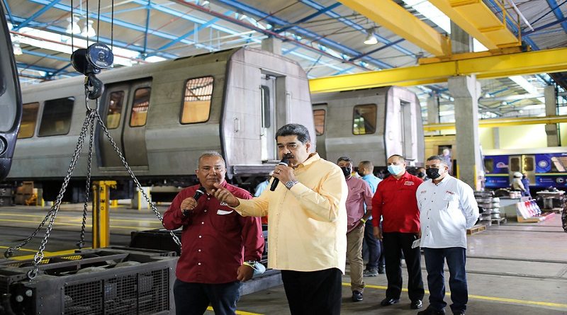 Presidente Maduro lanza el Plan Metro se mueve contigo y designa Madrina a Vicepresidenta Delcy Rodríguez
