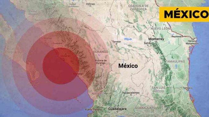 Terremoto de México provoca "levantamiento del nivel del mar" en su costa del Pacífico