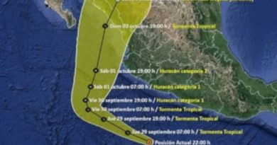 Tormenta tropical Orlene amenaza al Pacífico mexicano