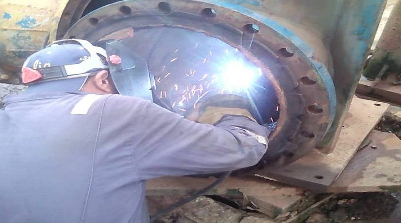 Inspeccionan talleres de reparación de motores y bombas de hidrológicas﻿