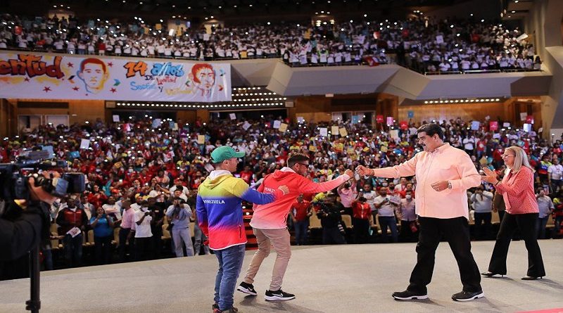 Presidente Maduro celebra 14° Aniversario de la JPSUV