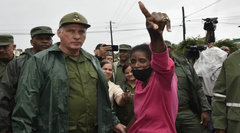 Presidente Díaz Canel agradece solidaridad de Venezuela y México ante paso del huracán Ian