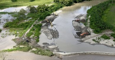 Inspeccionan obras de envergadura en rescate del sur del Lago