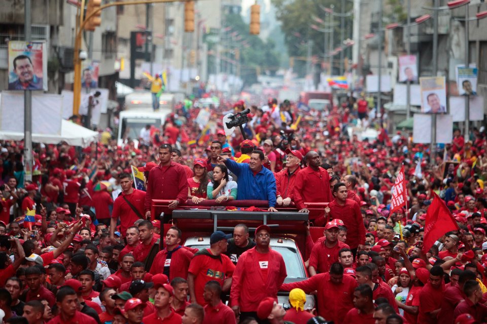(04/10/2012) Chávez vaticina en histórico cierre de campaña: “Somos instrumentos de la paz y la vida de un pueblo”