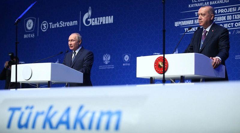Rusia y Turquía trabajaran juntos en plan gasístico