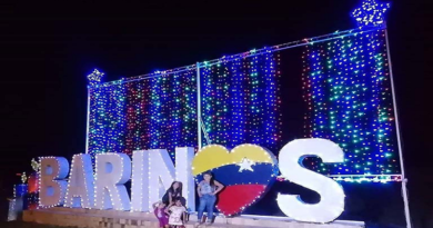 Adornan e iluminan principales espacios públicos para comenzar festividades navideñas en Barinas