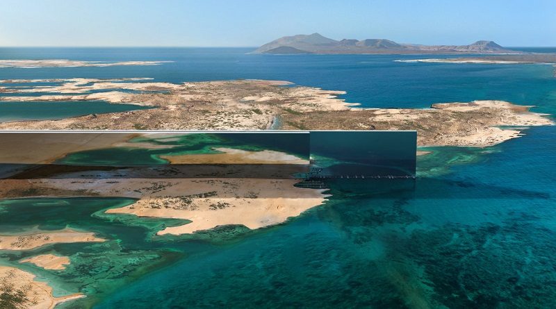 Así se ve la construcción de una megaciudad futurista en desierto de Arabia Saudita
